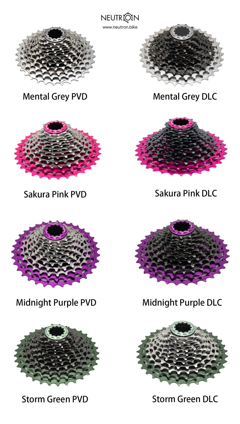 Neutron Lightweight 12 speed Cassette MK2 (PRE ORDER)