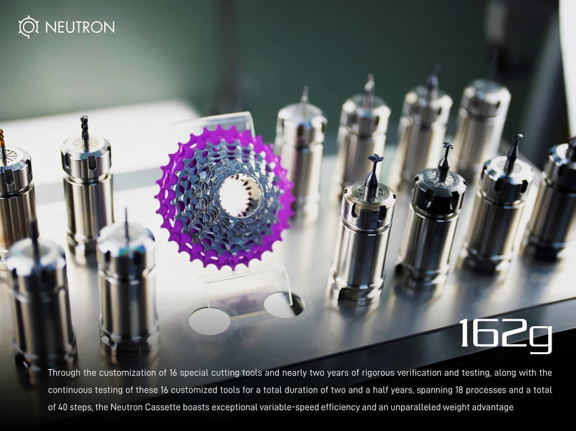 Neutron Lightweight 12 speed Cassette MK2 (PRE ORDER)