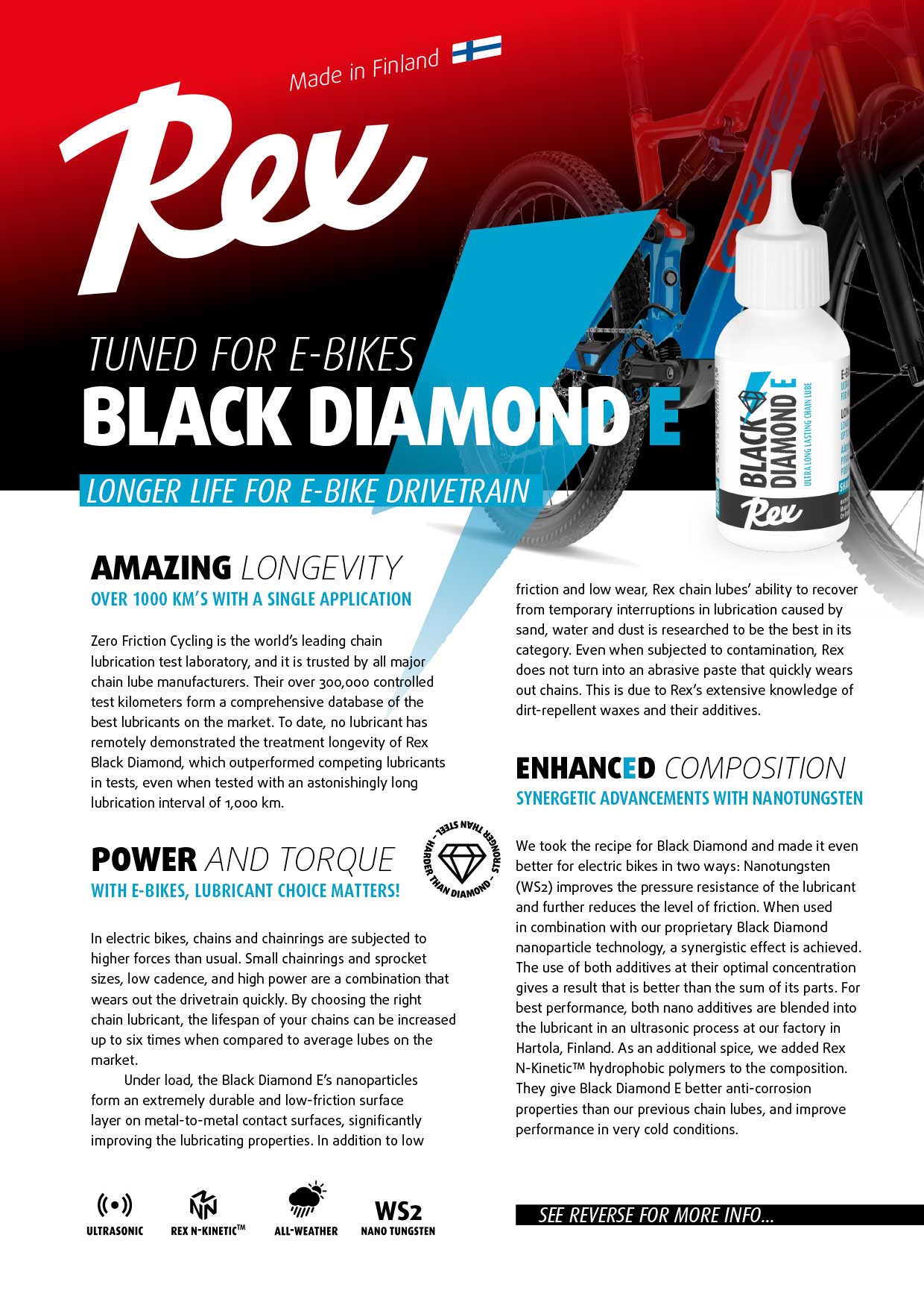 Rex Black Diamond Chain Lube